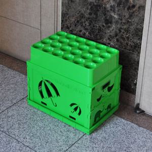 (한셀)원터치 접이식 매직 우산꽂이 / 24홀