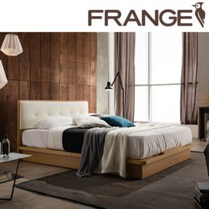 [프렌지] 가죽더블침대 685 / 매트리스별도