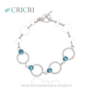 [CRICRI] SW586 버블 팔찌 스와로브스키 크리스탈 제작