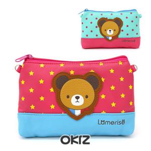 [I0889] 라뮤리즈 파우치 [벨라-HLB11] 아동 캐릭터 보조가방