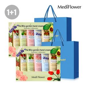 [메디플라워]더 블리스 가든 핸드크림 5종세트x2+쇼핑백x2