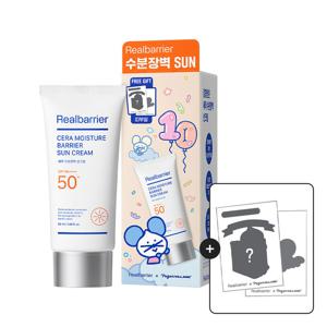 [리얼베리어] 세라 수분 장벽 선크림 50ML (포곤빌리지)