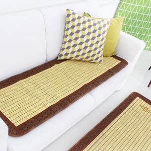 [갤러리데코]15mm 보더형 마작 3인소파매트 50x150cm