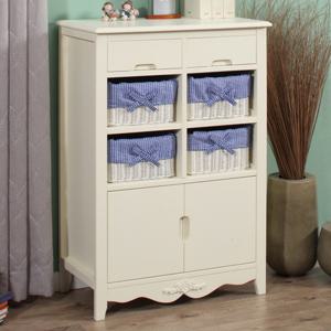 아리아 원목라탄 하이 서랍장/수납장