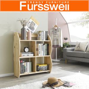 퍼스웰 삼나무원목 미니2단책장 피넛(SI_078)