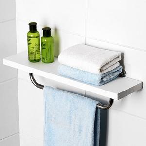 [아이엔] 접착 수건걸이 선반 욕실선반 화장실선반