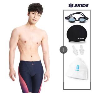 스키즈 남성 5부 실내수영복 5종세트 SKM-C306SET