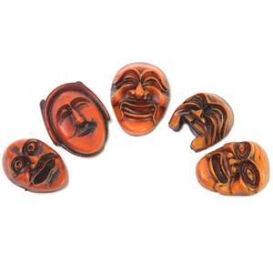 [박씨상방] (5종)하회탈 가면자석세트