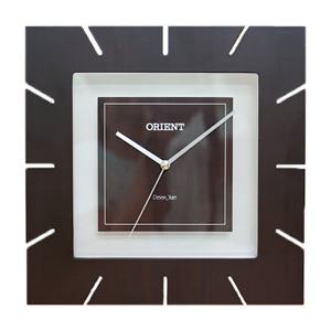 오리엔트 OT640B 무소음 모던스퀘어 벽시계 W26cm