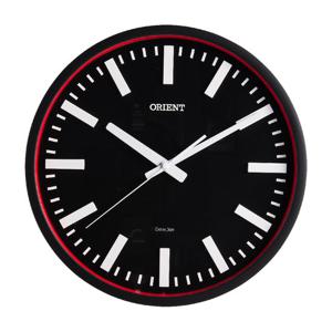오리엔트 OT725C 무소음 레드서클 포인트 벽시계 30.5cm