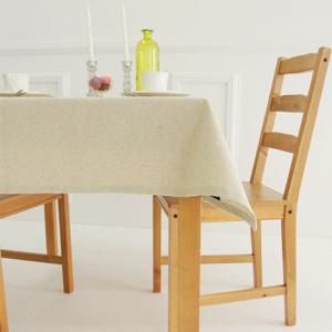 오트밀 린넨 테이블보(2인)