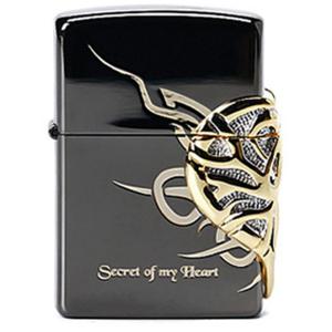 ZIPPO - 미국 지포 SECRET OF HEART EMB 라이타 - 정품 케이스