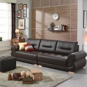 [서광퍼니처]피앙세 CL라텍스/원목다리 4인용소파 스툴세트