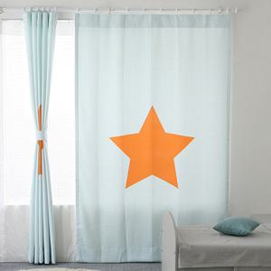 [타카타카] 영스타 DTP암막커튼 (오렌지)