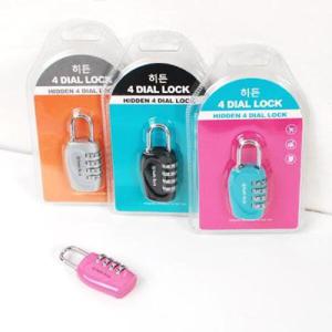 아트박스/씨엔지 4다이얼자물쇠-히든