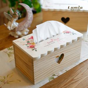 플랜트 원목 티슈함 TI-601 (인테리어소품)