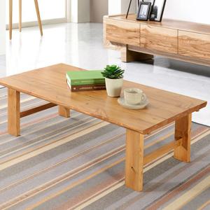 [채우리] 그린비 접이식 소나무 원목좌탁 1100