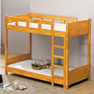 보비쥬S 룬카 싱글 2층 원목 침대+단면 매트리스