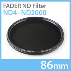 엘바 ELVA 가변필터 Fader ND [W] ND4-ND2000 86mm ND필터/ND4