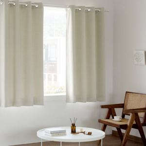 까르데코 피핀솔리드 작은창 암막커튼 2장