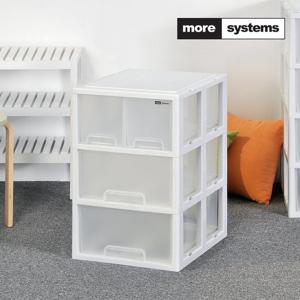 모아시스템즈 클래식 멀티 3단서랍장 플라스틱서랍장 수납장