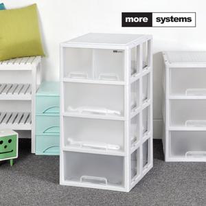 모아시스템즈 클래식 멀티 4단서랍장 플라스틱서랍장 수납장