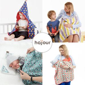 [하쥬르] 다용도 후드타올/수유가리개/블랭킷 (택1)