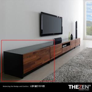 [더젠] 브렌츠 멀바우 고급원목 600 협탁(상판흑경)