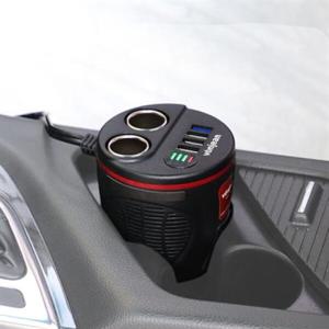 아트박스/본젠 VCC-509Q 차량용 컵홀더 고속 멀티 충전기 (USB포