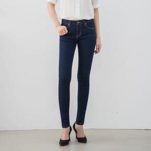 [진마니아] 스탠다드 블루 허리스판 스키니진