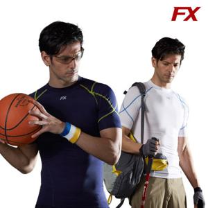 피트엑스 컴프레션 언더레이어 반팔 티셔츠/스포츠기능성웨어