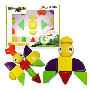 [에드토이] 곤충나라세트 / 회전자석블록