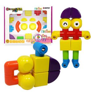 [에드토이] 사물놀이세트 / 회전자석블록