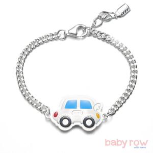 [베이비로우]붕붕카 실버 미아방지 팔찌_RSB0032