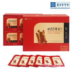 종근당건강 6년근 홍삼골드 120포(80mlx60포x2Box)