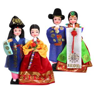 [박씨상방] 전통2인 한복인형(도령쌍,신랑쌍)