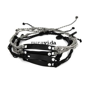 [푸라비다]black crystal flat bar