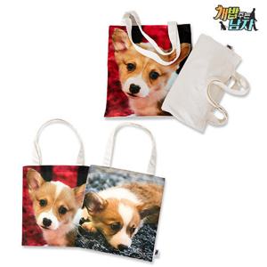 개밥주는남자 대중소 에코백