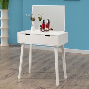 원목도장_헤라 화이트 S-TYPE 화장대_의자제외