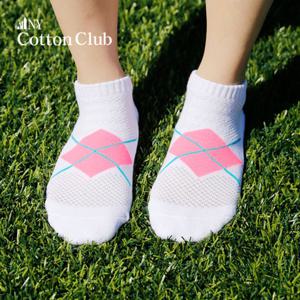 여성 아가일 스포츠양말 5족세트 매쉬양말 골프양말 SW203