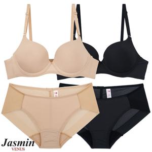 비너스자스민 메모리폼 몰드 브라팬티 A-F컵 jst1163