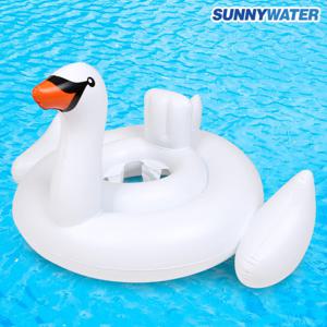 써니워터 유아 백조 보행기튜브 아기 물놀이튜브 원형