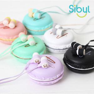 사이빌 V-13 초코 마카롱 이어폰