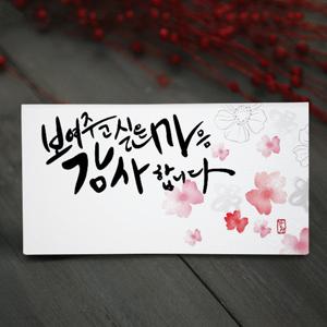 돈봉투/용돈봉투/ 보여주고 싶은 마음 감사합니다 봉투 FB103-2