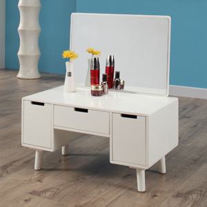 원목도장_헤라 화이트 좌식 3단 화장대