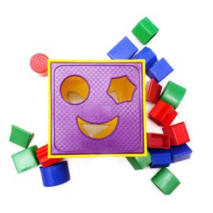 큰솔스토밍 도형맞추기 상자 KS21001/수학교구/도형맞추기상자