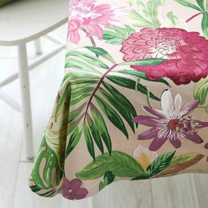 데코토닉 트로피컬 식탁보-베이지 2인용