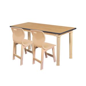 교연교구 초등2인책상세트[우레탄책상1+초등의자2] 중형1100x550
