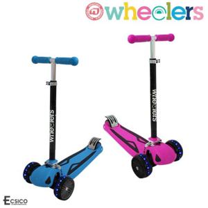 [휠러스]튼튼 스쿠터 플러스 킥보드 (발광,접이식)