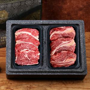 [서가한우] 1++등급 구이선물세트 1kg(등심 500g+특수부위 500g)